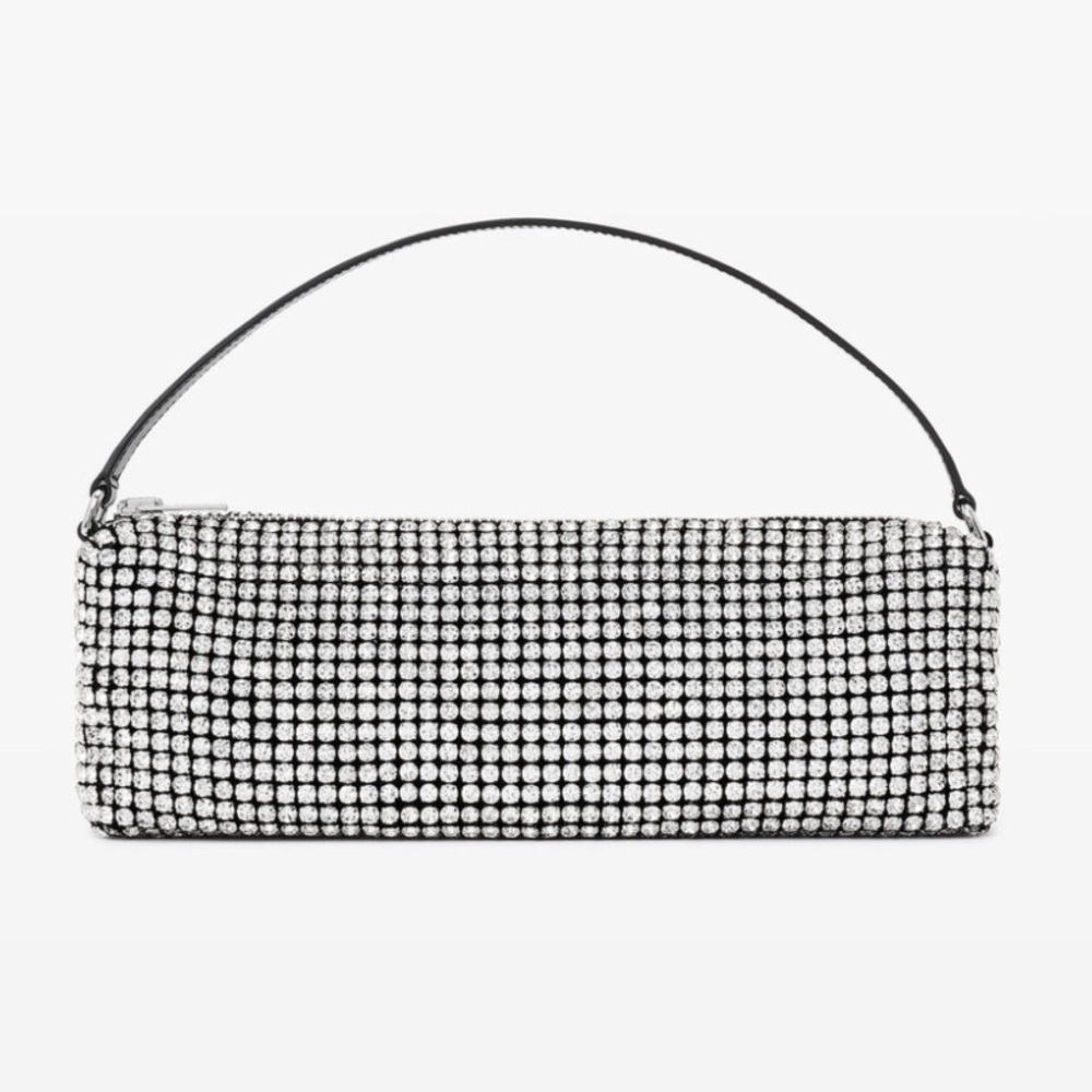 Alexander Wang heiress flex bag in crystal mesh BRAND NEW NEVER USED